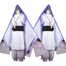 Game Genshin Impact Kunikuzushi Wanderer Cosplay Costume Women Dress Robe
