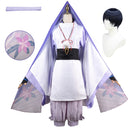 Game Genshin Impact Kunikuzushi Wanderer Cosplay Costume Women Dress Robe