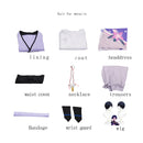 Game Genshin Impact Kunikuzushi Wanderer Cosplay Costume Women Dress Robe