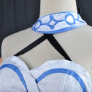 Game Genshin Impact Lumine Cosplay Costume Dress Robe Ball Gown