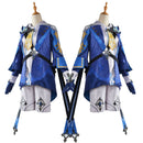 Game Genshin Impact Mika Cosplay Costume Roleplay Outfit with Backpack