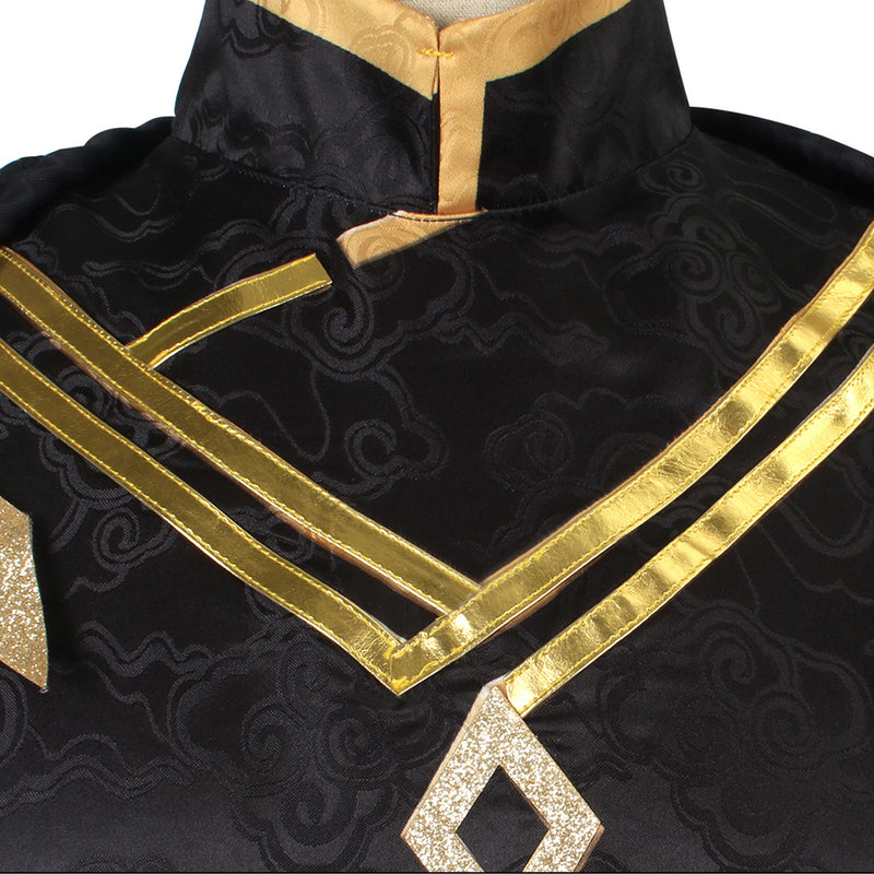 AwwwCos Game Genshin Impact Morax Zhongli Cosplay Costume Suit Dress