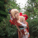Game Genshin Impact Naganohara Yoimiya Cosplay Costume Performance Party Outfit
