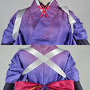 Game Genshin Impact Raiden Shogun Cosplay Costume Kimono Dress Robe Wig