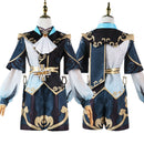 Game Genshin Impact Xingqiu Cosplay Costume Dress Robe Uniform