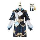 Game Genshin Impact Xingqiu Cosplay Costume Dress Robe Uniform