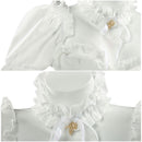 Game Goddess of Victory: Nikke Dorothy Cosplay Costume White Swimwear - AwwwCos