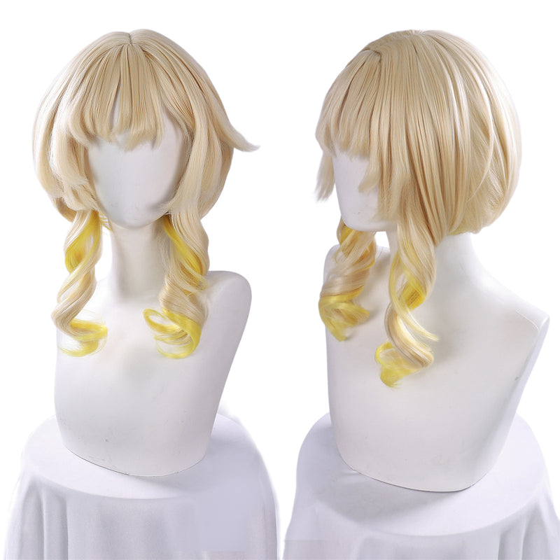 Game Honkai: Star Rail Aglaea Cosplay Costume Dress Shoes Wig