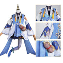 Game Honkai Star Rail Bailu Cosplay Costume Suit Dress Robe Halloween Outfit Uniform