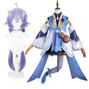 Game Honkai Star Rail Bailu Cosplay Costume Suit Dress Robe Halloween Outfit Uniform