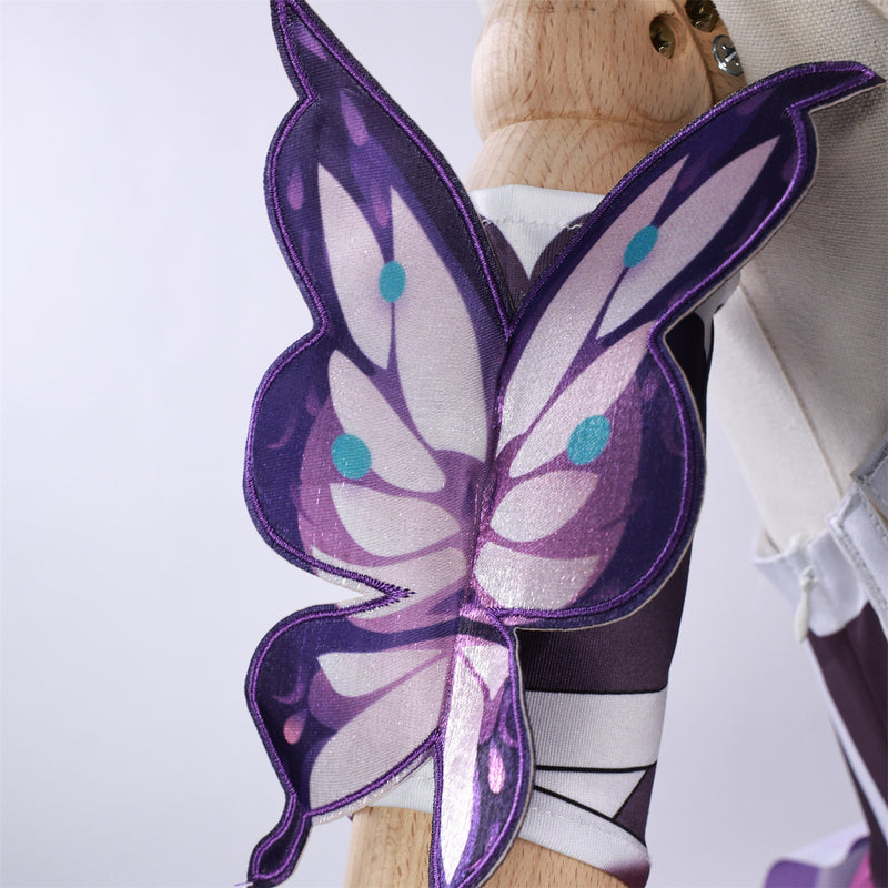 Game Honkai: Star Rail Castorice Cosplay Costume Dress Boots Wig