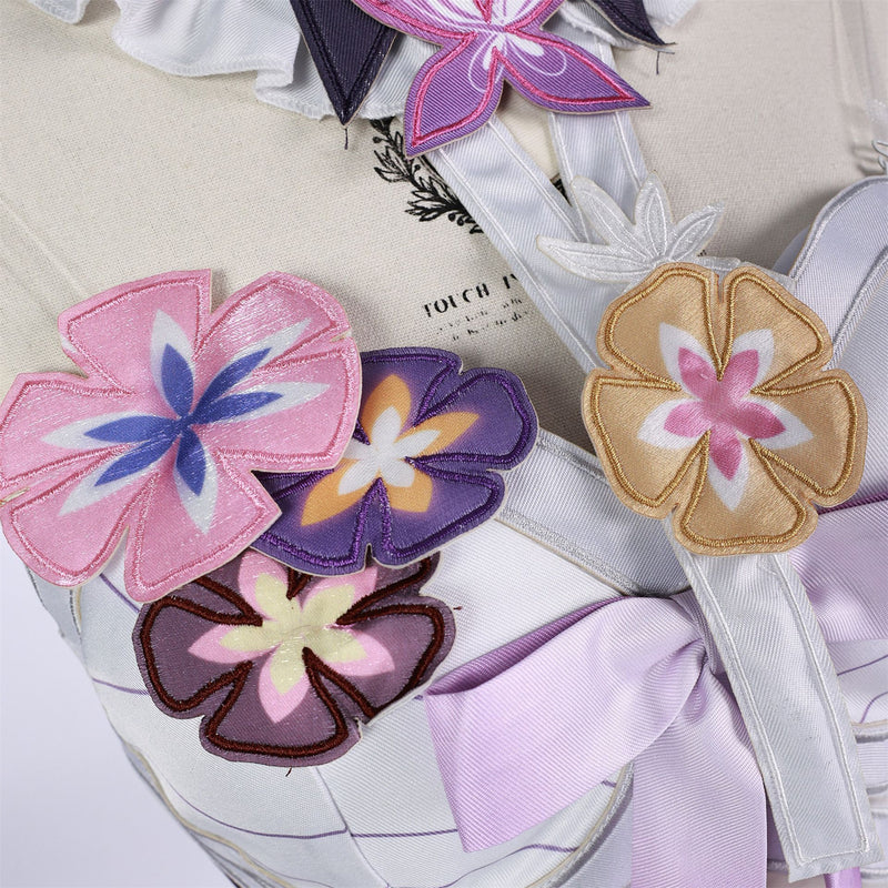 Game Honkai: Star Rail Castorice Cosplay Costume Dress Boots Wig