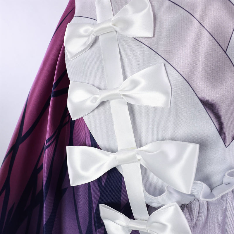 Game Honkai: Star Rail Castorice Cosplay Costume Dress Boots Wig