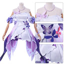 Game Honkai: Star Rail Castorice Cosplay Costume Purple Dress - AwwwCos