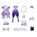 Game Honkai: Star Rail Castorice Cosplay Costume Purple Dress - AwwwCos