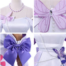 Game Honkai: Star Rail Castorice Cosplay Costume Purple Dress - AwwwCos