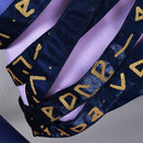 Game Honkai: Star Rail Cyrene Cosplay Purple Sleeve Dress Embroidery Vest - AwwwCos