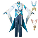 Game Honkai Star Rail Dan Heng Cosplay Costume Wig Dress