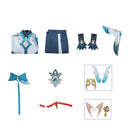 Game Honkai Star Rail Dan Heng Cosplay Costume Wig Dress