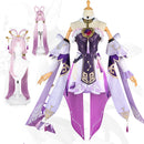 Game Honkai Star Rail Fu Xuan Cosplay Costume Women Dress Pink Wig
