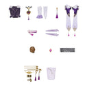 Game Honkai Star Rail Fu Xuan Cosplay Costume Women Dress Pink Wig