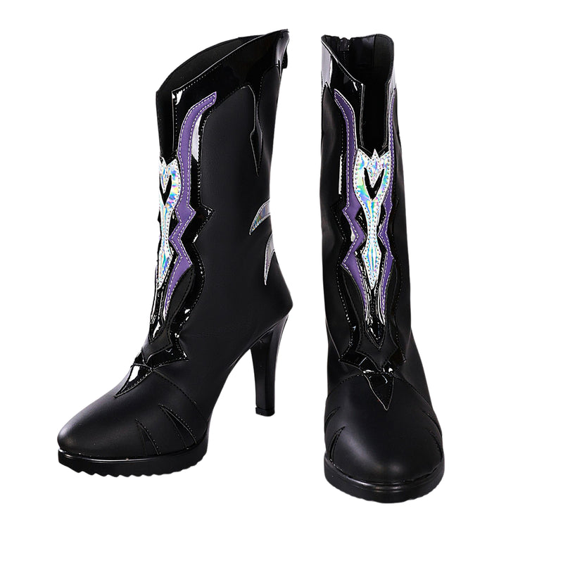 Game Honkai: Star Rail Helektra Cosplay Shoes High Heel Boots - AwwwCos