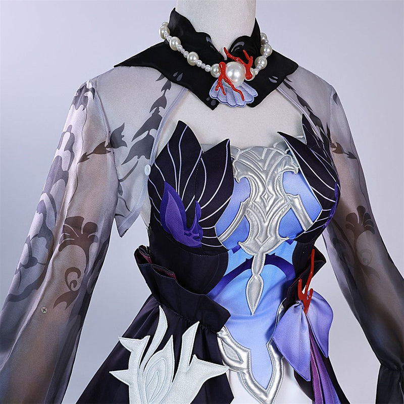 Female Game Honkai: Star Rail Helektra Cosplay Costume Mini Dress - AwwwCos