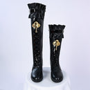 Game Honkai: Star Rail Herta Cosplay Costume Dress Boots Wig - AwwwCos