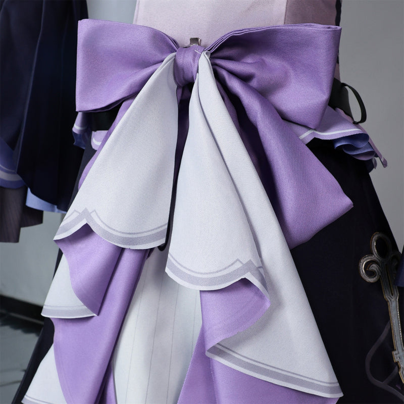 Game Honkai: Star Rail Herta Cosplay Costume Dress Boots Wig