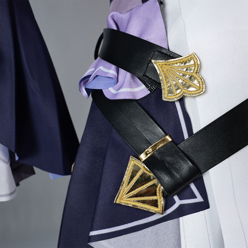Game Honkai: Star Rail Herta Cosplay Costume Dress Boots Wig
