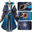 Game Honkai: Star Rail Nakasha Cosplay Costume Blue Outfits - AwwwCos