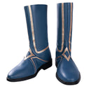 Game Honkai: Star Rail Nakasha Cosplay Shoes Blue Short Boots - AwwwCos