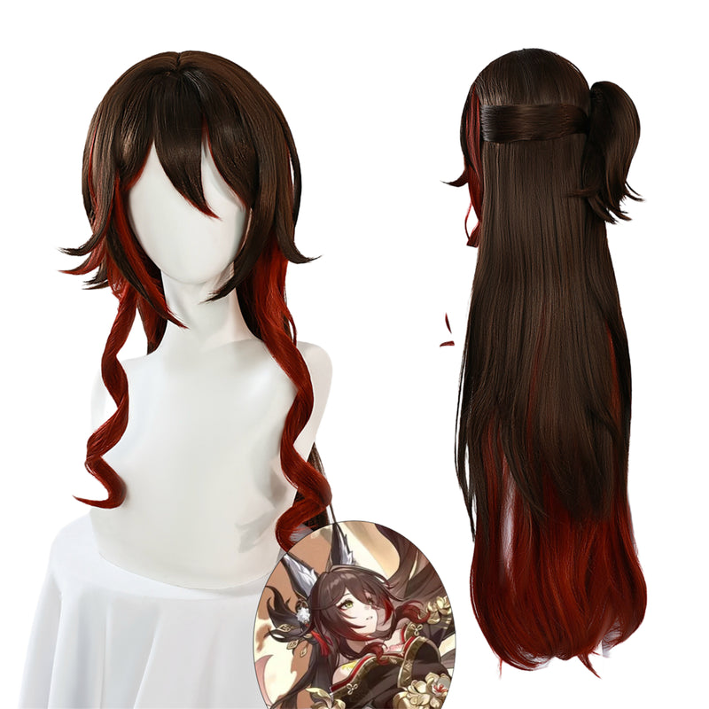 Game Honkai: Star Rail Tingyun Cosplay Costume Mermaid Dress Shoes Wig