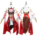 Game Honkai Star Rail Tingyun Cosplay Costume Women Dress Outfit Uniform with Tail