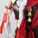 Game Honkai Star Rail Tingyun Cosplay Costume Women Dress Outfit Uniform with Tail