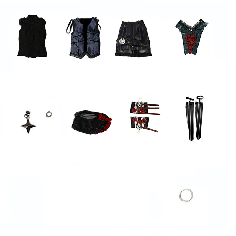 Game Identity Ⅴ Patient Cosplay Costume shoes Wig