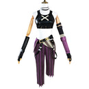 Game LOL Arcane League of Legends Jinx Cosplay Costume Boots Wig - AwwwCos
