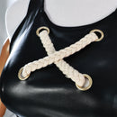 Game LOL Arcane League of Legends Jinx Cosplay Costume Boots Wig - AwwwCos