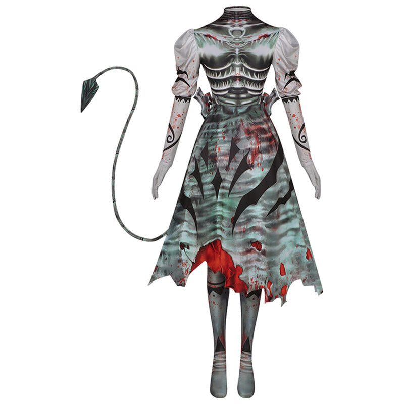 Game Madness Returns Alice Demon Cosplay Costume Women Dress - AwwwCos