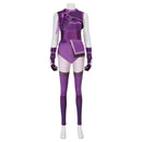 Game Mortal Kombat 11 Mileena Cosplay Costume Purple Suits - AwwwCos