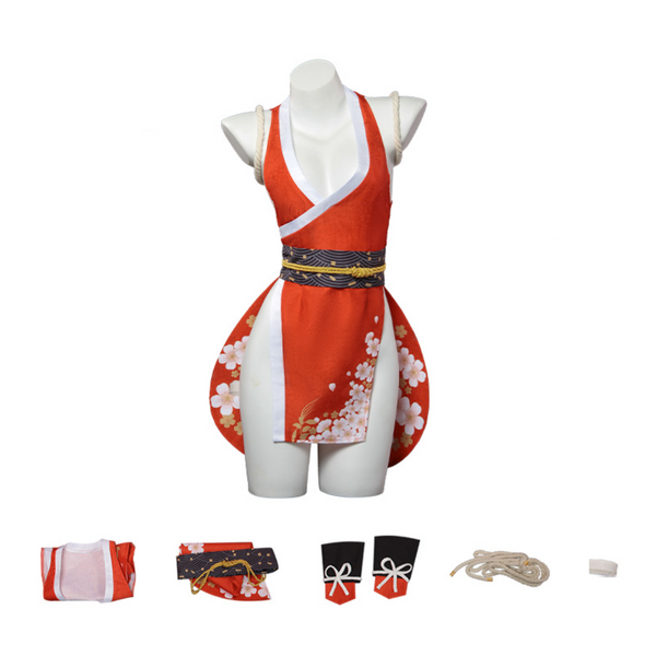 Game Mortal Kombat Mai Shiranui Cosplay Costume
