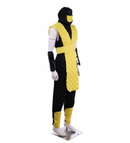 Game Mortal Kombat Scorpion Cosplay Ninja Performance Costume