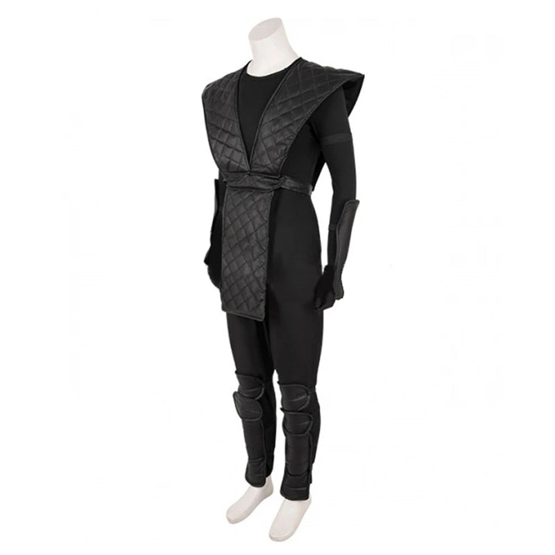 Game Mortal Kombat ‌Subzero Cosplay Costume Black Suit