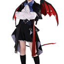 Game Mr. Love: Queen's Choice Little Devil Zeyan Li Cosplay Costume Wings