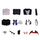 Game Mr. Love: Queen's Choice Little Devil Zeyan Li Cosplay Costume Wings