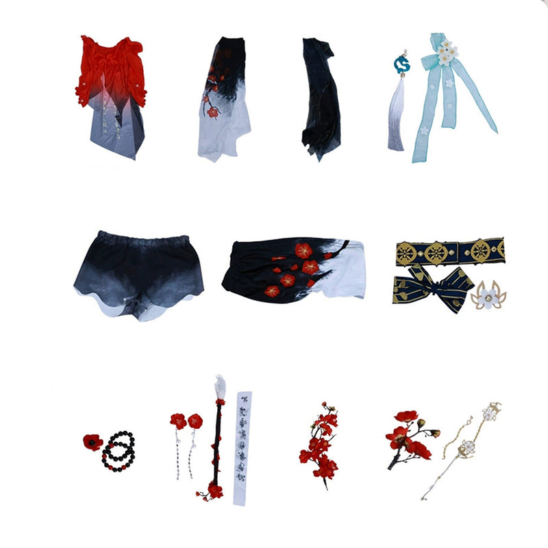 Game Naraka: Bladepoint Justina Gu Cosplay Costume Wig - AwwwCos