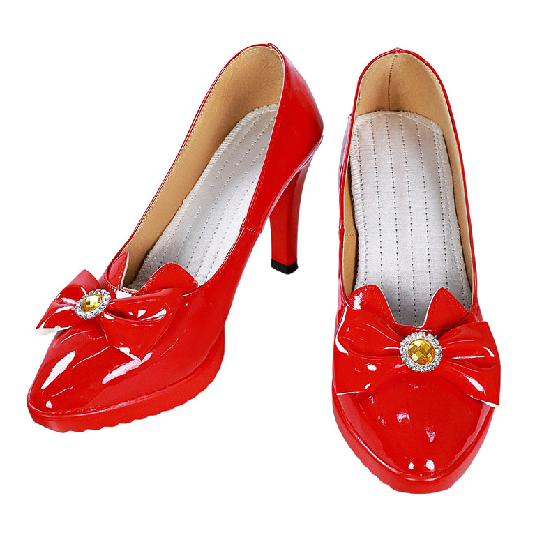 Game Naraka Bladepoint Kurimi Cosplay Costume Shoes Wig