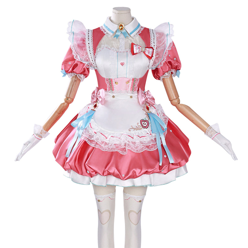 Game Naraka Bladepoint Kurimi Cosplay Costume Shoes Wig