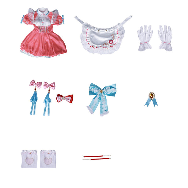 Game Naraka Bladepoint Kurimi Cosplay Costume Shoes Wig