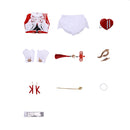 Game Naraka: Bladepoint Valda Cui Cosplay Costume shoes Wig - AwwwCos